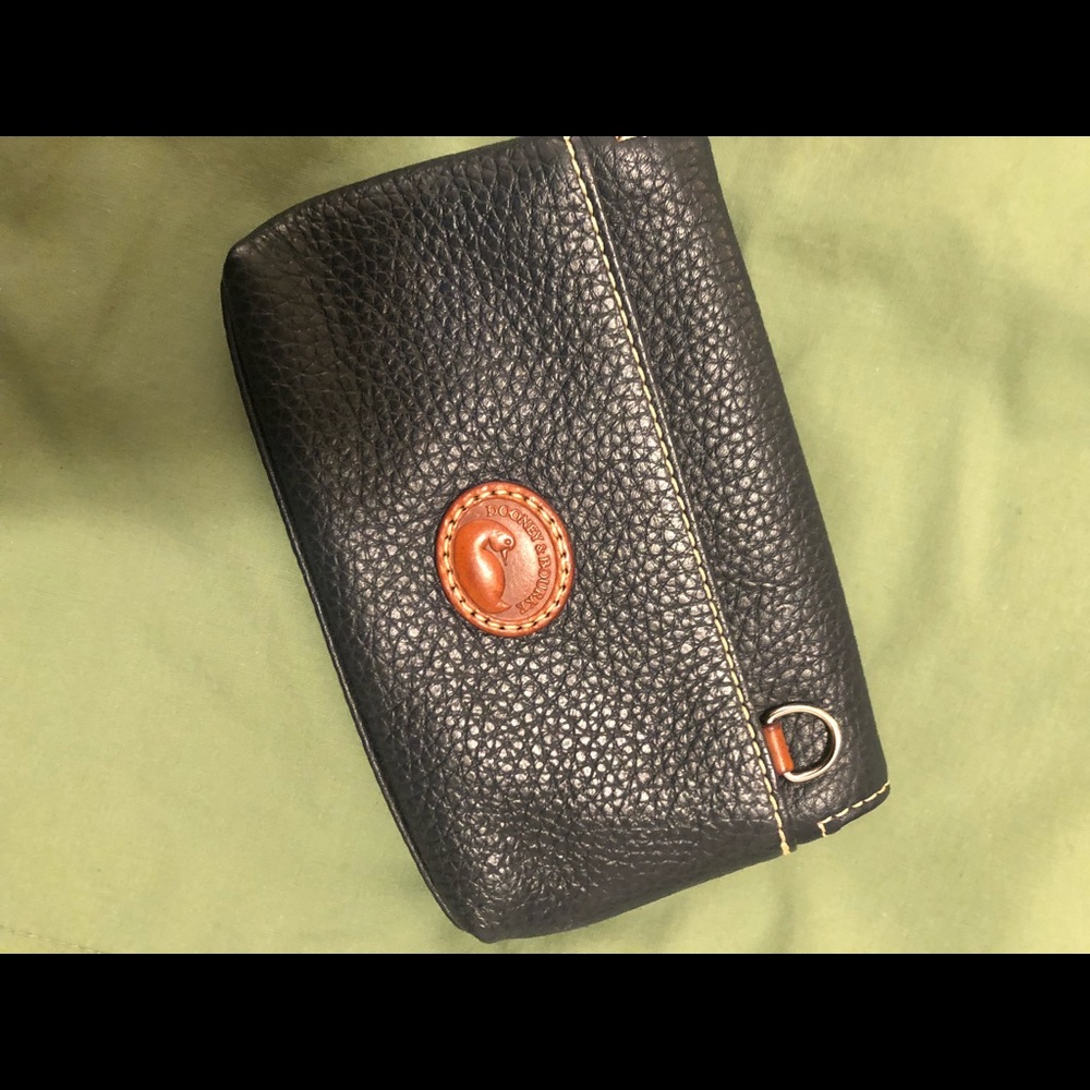 Dooney and Bourke Navy Leather Pouch